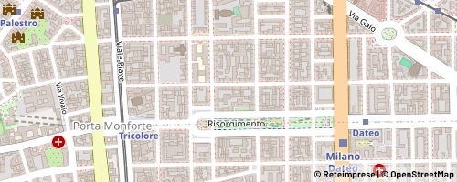 Mappa Milán