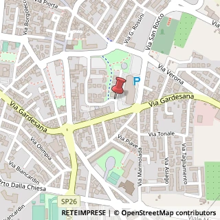 Mappa Via A. dall'Oca Bianca, 1, 37012 Bussolengo, Verona (Veneto)