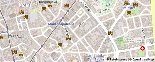 Mappa Milano