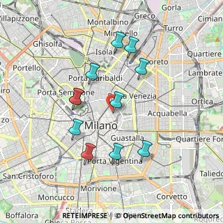 Mappa Via Monte Napoleone, 20121 Milano MI, Italia (1.71636)