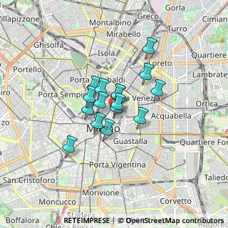 Mappa Via Monte Napoleone, 20121 Milano MI, Italia (1.0375)