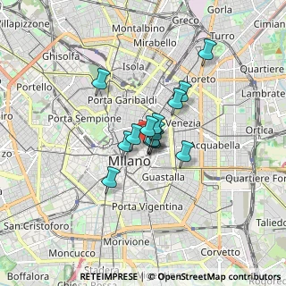 Mappa Via Monte Napoleone, 20121 Milano MI, Italia (0.98357)