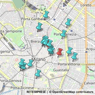Mappa Via Monte Napoleone, 20121 Milano MI, Italia (0.852)