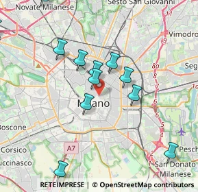 Mappa Via Monte Napoleone, 20121 Milano MI, Italia (4.82857)