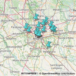 Mappa Via Monte Napoleone, 20121 Milano MI, Italia (9.06235)