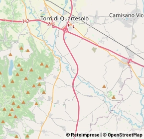 Mappa 36047 Longare VI, Italia (5.643)