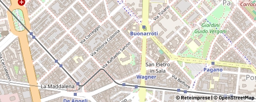 Mappa Mediolan
