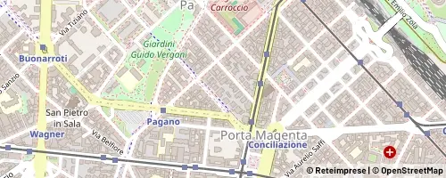 Mappa Milano