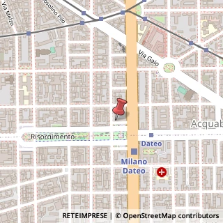 Mappa Piazzale Dateo, 3C, 20129 Milano, Milano (Lombardia)
