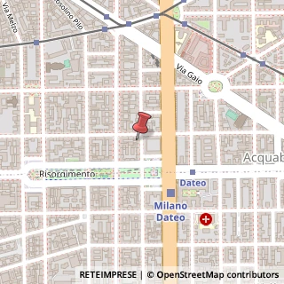 Mappa Via Giulio Uberti, 5, 20129 Milano, Milano (Lombardia)