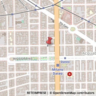 Mappa Via Giulio Uberti, 5, 20129 Milano, Milano (Lombardia)