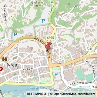 Mappa Via Circonvallazione, 11, 10015 Ivrea, Torino (Piemonte)