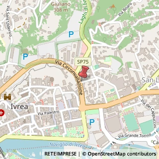 Mappa Via Monte Brogliero, 3, 10015 Ivrea, Torino (Piemonte)