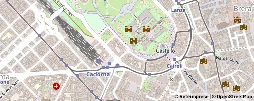 Mappa Milán