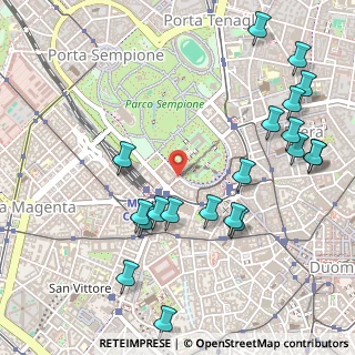 Mappa Via Marco Minghetti, 20121 Milano MI, Italia (0.6205)