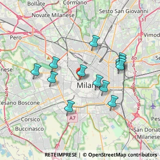 Mappa Via Marco Minghetti, 20121 Milano MI, Italia (3.48692)