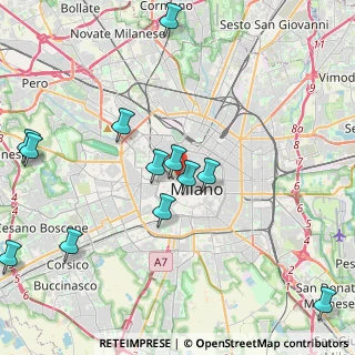 Mappa Via Marco Minghetti, 20121 Milano MI, Italia (4.8225)