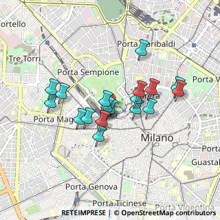 Mappa Via Marco Minghetti, 20121 Milano MI, Italia (0.6895)