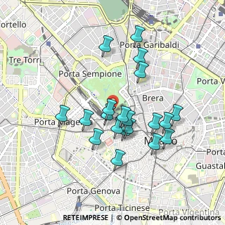 Mappa Via Marco Minghetti, 20121 Milano MI, Italia (0.8005)