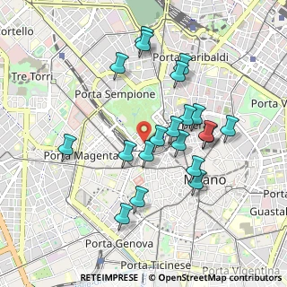 Mappa Via Marco Minghetti, 20121 Milano MI, Italia (0.882)