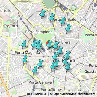Mappa Via Marco Minghetti, 20121 Milano MI, Italia (0.9035)