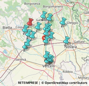 Mappa Sp. 594 - Destra Sesia Km. 17, 13030 Greggio VC, Italia (11.6505)