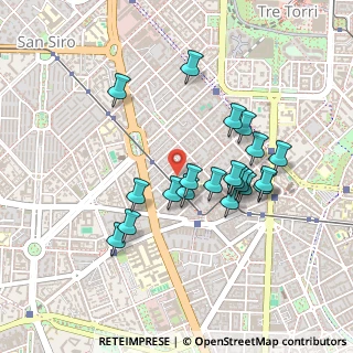 Mappa De Angeli, 20149 Milano MI, Italia (0.4125)