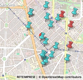 Mappa De Angeli, 20149 Milano MI, Italia (0.528)
