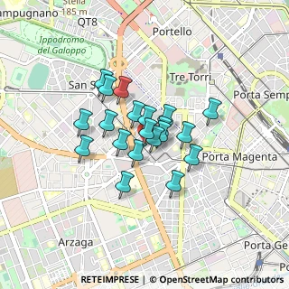 Mappa De Angeli, 20149 Milano MI, Italia (0.573)