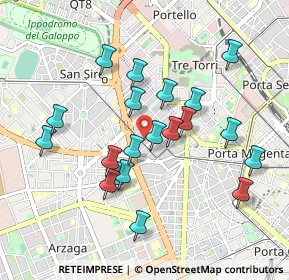 Mappa De Angeli, 20149 Milano MI, Italia (0.8745)