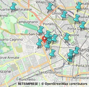 Mappa De Angeli, 20149 Milano MI, Italia (2.05333)