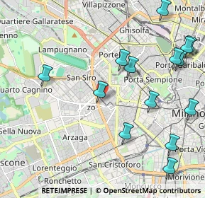 Mappa De Angeli, 20149 Milano MI, Italia (2.54571)