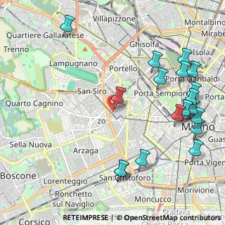 Mappa De Angeli, 20149 Milano MI, Italia (2.68158)