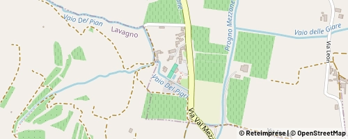 Mappa Mezzane di Sotto