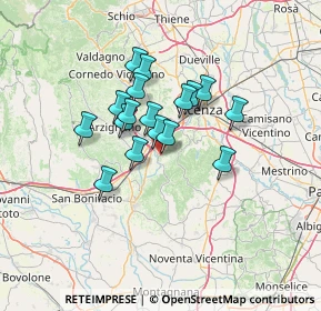 Mappa Via Carbonara, 36040 Brendola VI, Italia (9.72118)