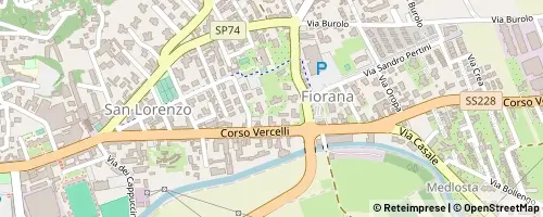 Mappa Ivrea
