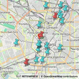 Mappa Milano Cadorna, 20123 Milano MI, Italia (2.395)