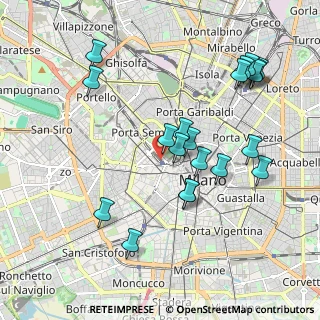 Mappa Milano Cadorna, 20123 Milano MI, Italia (2.061)