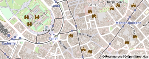 Mappa Milano