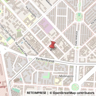 Mappa Via Alfonso Capecelatro, 14, 20148 Milano, Milano (Lombardia)