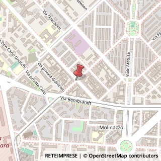Mappa Via Mario Morgantini,  25, 20148 Milano, Milano (Lombardia)