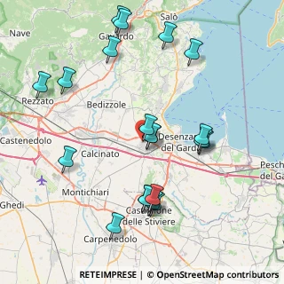 Mappa Via dell'Ortigara, 25017 Lonato del Garda BS, Italia (8.6915)