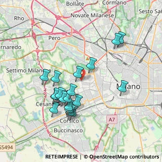 Mappa Via Novara, 20148 Milano MI, Italia (3.59)