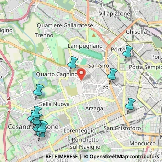 Mappa Via Novara, 20148 Milano MI, Italia (2.93091)
