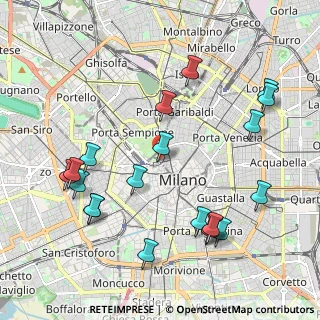 Mappa Via Luca Beltrami, 20121 Milano MI, Italia (2.3395)