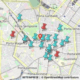 Mappa Via Luca Beltrami, 20121 Milano MI, Italia (0.905)