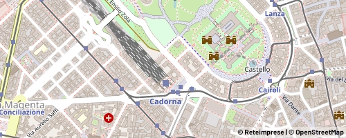Mappa Milano