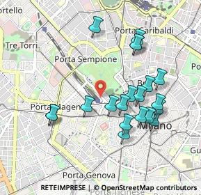 Mappa Via Pietro Paleocapa, 20121 Milano MI, Italia (0.9215)