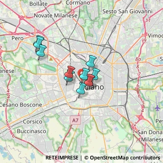 Mappa Via Pietro Paleocapa, 20121 Milano MI, Italia (2.39455)