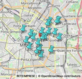 Mappa Viale Piave angolo Pindemonte, 20129 Milano MI, Italia (1.276)